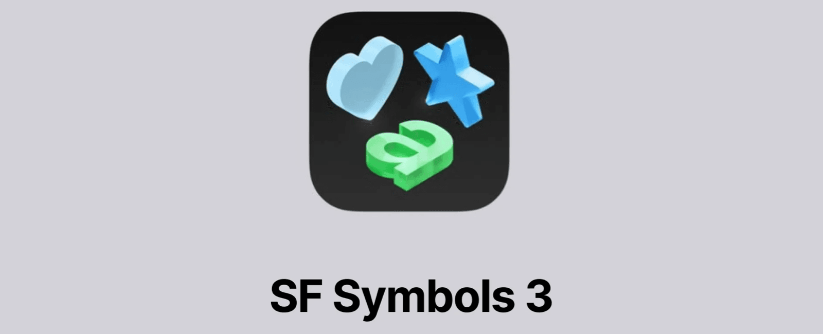 六、SF Symbols 图标库介绍